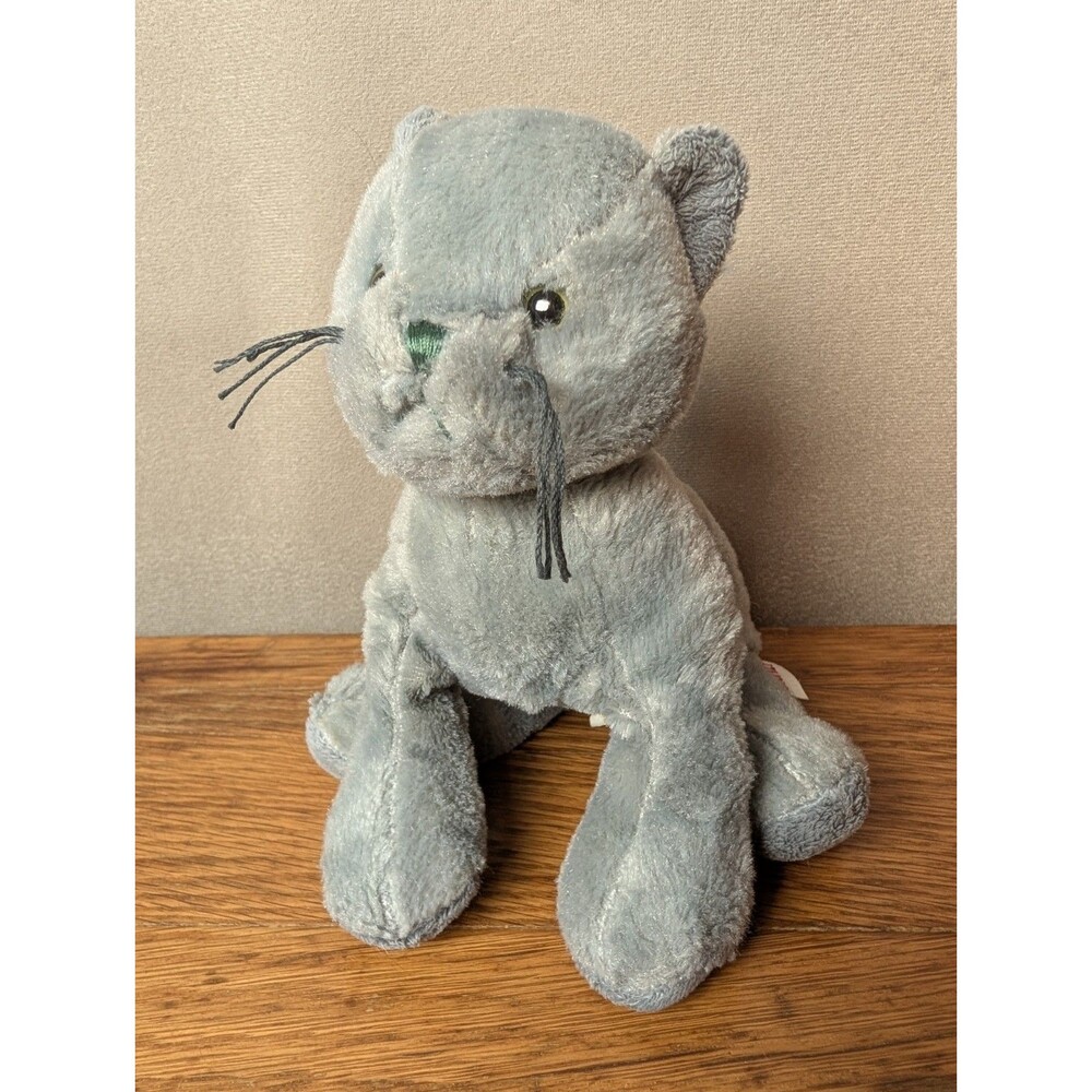 Webkinz Charcoal Cat Plush retired Signature Stuffed Animal no code hm152